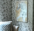 White Link | Oil And Acrylic Painting in Paintings by Donna B Fine Art, Donna Bernstein, Artist. Item composed of synthetic