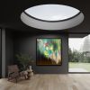 For endless change within | Oil And Acrylic Painting in Paintings by Julija Saler. Item composed of canvas in contemporary or industrial style