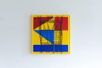 Sunbathe Yellow II | Oil And Acrylic Painting in Paintings by Atelier Stumpo | Ritual Roasters in San Francisco. Item composed of canvas