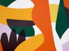 Wrapped | Oil And Acrylic Painting in Paintings by Kotaro Machiyama. Item made of canvas compatible with japandi and art deco style