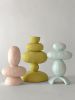 Little Guy No. 4 | Sculptures by Meg Morrison. Item made of ceramic compatible with mid century modern and coastal style