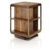 Revolving Bookcase, 'Ariel' | Book Case in Storage by Heliconia Design. Item made of oak wood