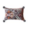 Set of 2-Handwoven Printed Cotton Cushion | Pillow in Pillows by Selligram. Item composed of cotton in mid century modern or japandi style