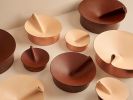 Rotonda | Storage by Uniqka. Item made of copper with leather works with minimalism & contemporary style