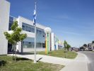 SUIVRE SON COURS | Public Sculptures by COOKE-SASSEVILLE | School La Myriade in Québec. Item made of aluminum