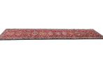 Vintage Red Tribal 3X13 Karajeh Persian Runner Rug | Rugs by Magic Rugs. Item made of cotton