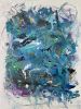 The Happy Artist | Oil And Acrylic Painting in Paintings by Strokes by Red - Red (Linda Harrison). Item made of canvas with synthetic
