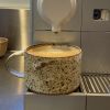 speckled short modern mug | Drinkware by cursive m ceramics. Item made of stoneware