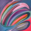 Reflection & Movement I | Oil And Acrylic Painting in Paintings by Caroline Geys. Item made of canvas
