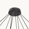 Emily V12 Pendant Light – High Gloss Custom | Chandeliers by MOSS Objects. Item made of oak wood with steel works with contemporary & modern style