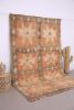 Peach Vintage Moroccan Wool Rug 6.5 x 9.7 ft - Berber Rug | Area Rug in Rugs by BerberHand. Item made of wool works with boho style