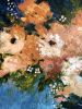 Full Bloom - Colorful Floral Painting on Canvas | Oil And Acrylic Painting in Paintings by Filomena Booth Fine Art. Item made of canvas compatible with contemporary style