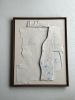 Route 12 | Wall Sculpture in Wall Hangings by Nicole Neu. Item made of walnut with fiber works with minimalism & mid century modern style
