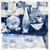 Our Table | Collage in Paintings by Adam Collier Noel. Item made of canvas with paper works with contemporary & rustic style