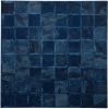 Indigo Blues | Mixed Media in Paintings by El Løvaas. Item composed of canvas