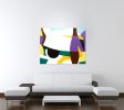 Welcome In | Oil And Acrylic Painting in Paintings by Kotaro Machiyama. Item composed of canvas in japandi or art deco style