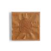 Terra Di Sienna Collage I | Mixed Media by Kim Fonder. Item made of glass & paper