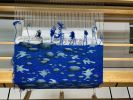 Moonlit | Tapestry in Wall Hangings by Contemporary Tapestry Weaving. Item composed of cotton