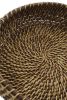 Handmade Rattan Bowl, Boho Woven Natural Fruit Basket | Storage Basket in Storage by Amara