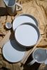 Handmade Stoneware Dinner Plates With High Sides | Dinnerware by Creating Comfort Lab