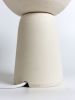 Crescent Table Lamp | Lamps by AND Ceramic Studio. Item made of stoneware compatible with mid century modern and contemporary style