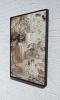 "to build a home" (KESHET GALLERY) | Mixed Media in Paintings by VISCERAL HOME STUDIO | Keshet Gallery in Boca Raton. Item composed of maple wood and canvas in boho or mid century modern style