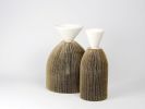 Avvolti - grande | Vase in Vases & Vessels by gumdesign. Item made of marble with paper works with modern style