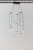 Dora Pendant P12 / PC12 | Pendants by SEED Design USA. Item composed of steel and glass