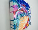 Festivities and Folly | Oil And Acrylic Painting in Paintings by Claire Desjardins. Item composed of canvas