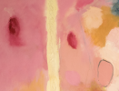 Play #3 — Contemporary Abstract Pink Oil Painting on Canvas | Oil And Acrylic Painting in Paintings by Vincent Salvati – Contemporary Abstract Painter | NJ`. Item made of canvas works with contemporary & modern style
