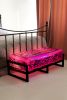 Yomi Luminous Pink Bench "Cocktail Ruka IV" By NEP | Benches & Ottomans by MW Designer Furniture. Item composed of synthetic