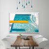 Abstract Splash | Prints by Nicolette Atelier. Item composed of canvas