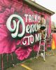 Talk Denver To Me | Street Murals by Vicarel Studios | Adam Vicarel. Item made of synthetic