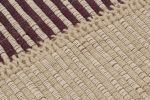 Rug & Kilim’s Accent Kilim, Square Rug in Textural Purple | Area Rug in Rugs by Rug and Kilimarea