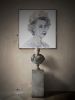 the Queen Elisabeth 2 | Wall Sculpture in Wall Hangings by Virginie SCHROEDER. Item made of canvas works with art deco style