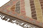 Vintage Persian Rug with Polychromatic Diamond Patterns | Area Rug in Rugs by Rug and Kilim