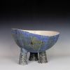 Tripod Bowl | Decorative Bowl in Decorative Objects by Lisa B. Evans Ceramics. Item made of ceramic compatible with minimalism and contemporary style