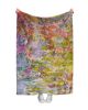 Belgian Linen Fabric Art Panel: Blossom Deeply Dorothy Fagan | Textiles by Dorothy Fagan Fine Arts. Item made of linen works with boho & mid century modern style