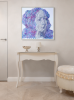 primavera tribute to boticelli | Mixed Media in Paintings by Virginie SCHROEDER. Item made of canvas works with minimalism & contemporary style