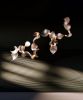 Dune 16 Spiral | Chandeliers by MOSS Objects. Item made of aluminum works with minimalism & contemporary style
