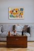Abstract 03 | Oil And Acrylic Painting in Paintings by Arttake. Item made of paper works with minimalism & contemporary style