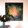 Twin Spirits | Oil And Acrylic Painting in Paintings by Kim Shockley Karelson Art. Item composed of birch wood in boho or contemporary style