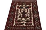 Rug & Kilim’s Persian Barjasta style rug in Beige & Red | Area Rug in Rugs by Rug and Kilim