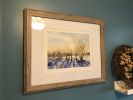 Along the Ottawa | Watercolor Painting in Paintings by Maurice Dionne FINEART. Item made of paper