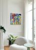 Biomimetic - Print on Metal | Prints in Paintings by Tina Alberni, Artist at Color by Design Studio. Item composed of metal in contemporary style