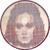 Dots Portrait #6 - Limited Edition 2/3 | Collage in Paintings by Paola Bazz. Item composed of paper compatible with contemporary and eclectic & maximalism style
