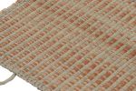 Rug & Kilim's Accent Kilim, Beige-Orange Textural Stripes | Area Rug in Rugs by Rug and Kilim