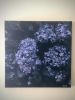 Blue Hydrangea Painting on Canvas | Oil And Acrylic Painting in Paintings by Arohika Verma. Item composed of canvas