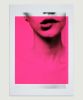 Biting Lip in Neon Pink | Prints by Ronald Hunter. Item composed of paper in minimalism style