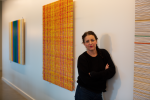 Ethernet Weavings | Wall Sculpture in Wall Hangings by ANTLRE - Hannah Sitzer | Argo AI in Palo Alto. Item made of birch wood & synthetic
